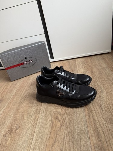 Prada herren sneaker - prada, schwarz