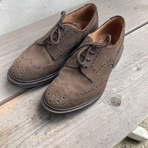 Tricker bourton shoes suede - tricker's,