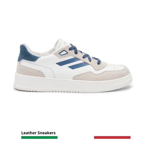 Leder sneaker made italy - sneaker, in